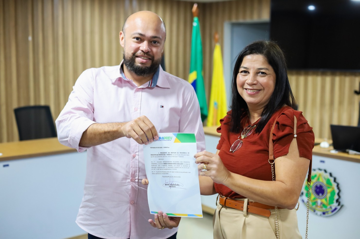 Gestão e Conhecimento: PIRAPREV promove integração e celebra novas aposentadorias